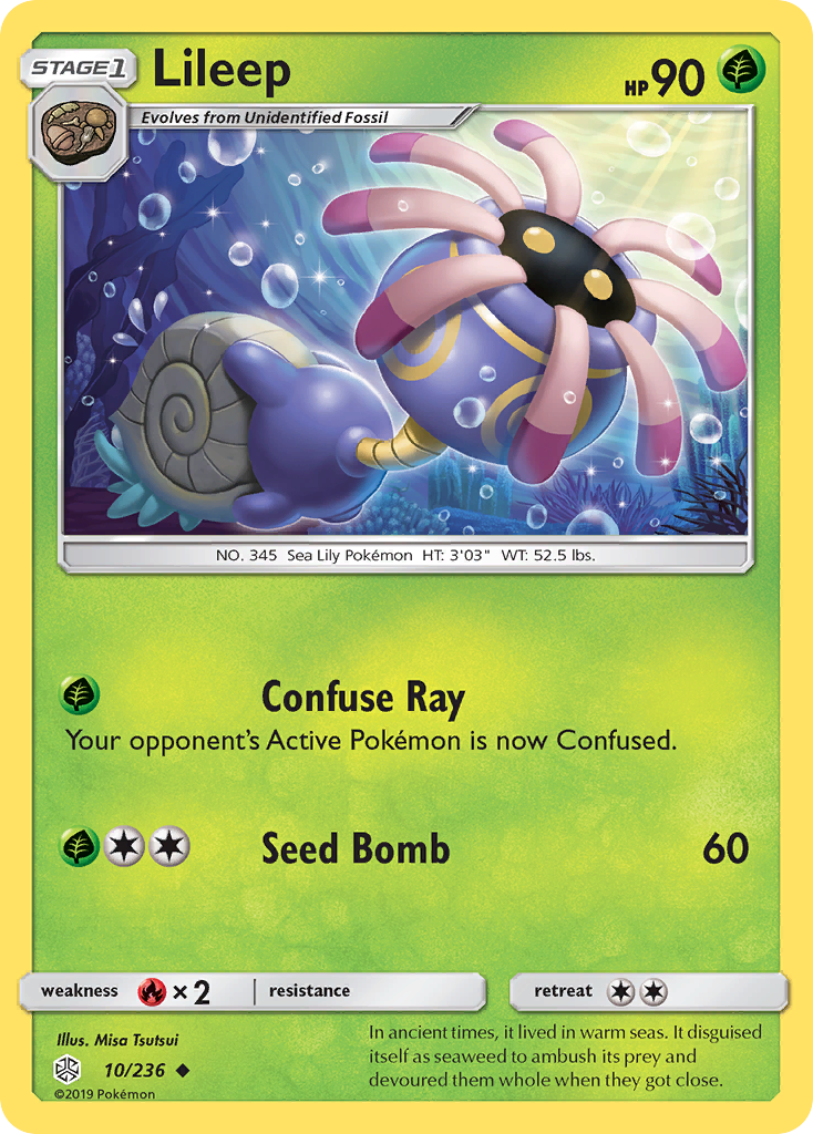 Lileep (10/236) [Sun & Moon: Cosmic Eclipse] - Card Brawlers | Quebec | Canada | Yu-Gi-Oh!