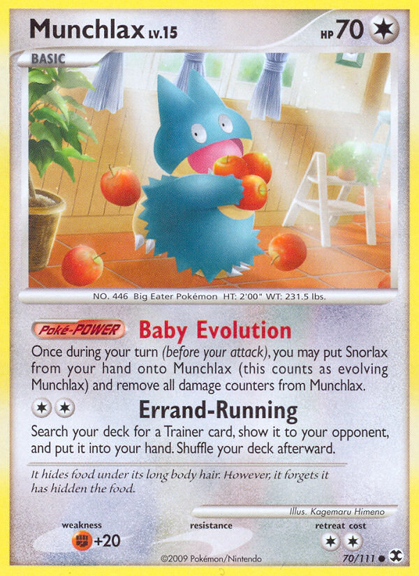 Munchlax (70/111) [Platinum: Rising Rivals] - Card Brawlers | Quebec | Canada | Yu-Gi-Oh!