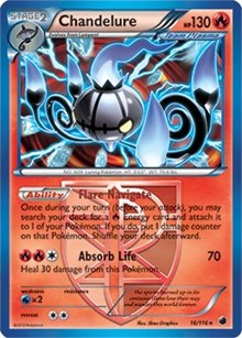 Chandelure (16/116) (Theme Deck Exclusive) [Black & White: Plasma Freeze] - Card Brawlers | Quebec | Canada | Yu-Gi-Oh!
