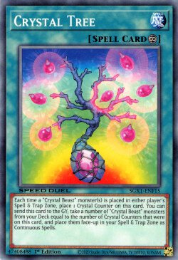 Crystal Tree [SGX1-ENF15] Common - Card Brawlers | Quebec | Canada | Yu-Gi-Oh!
