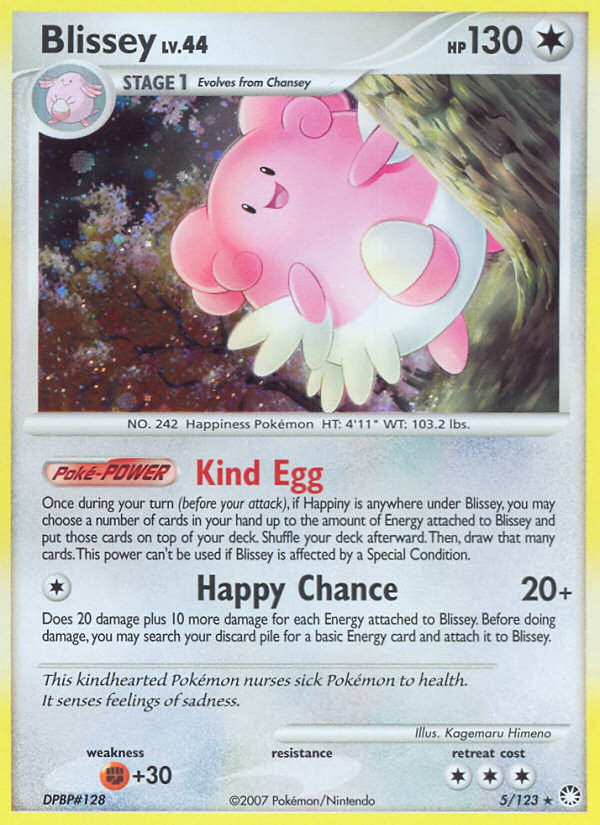 Blissey (5/123) [Diamond & Pearl: Mysterious Treasures] - Card Brawlers | Quebec | Canada | Yu-Gi-Oh!