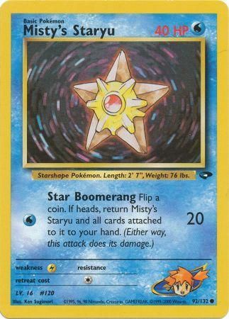 Misty's Staryu (92/132) [Gym Challenge Unlimited] - Card Brawlers | Quebec | Canada | Yu-Gi-Oh!