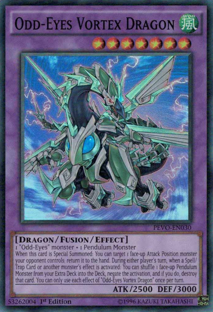 Odd-Eyes Vortex Dragon [PEVO-EN030] Super Rare - Yu-Gi-Oh! - Card Brawlers | Quebec | Canada |