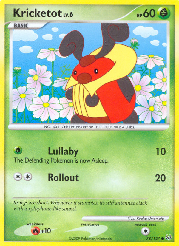Kricketot (78/127) [Platinum: Base Set] - Card Brawlers | Quebec | Canada | Yu-Gi-Oh!