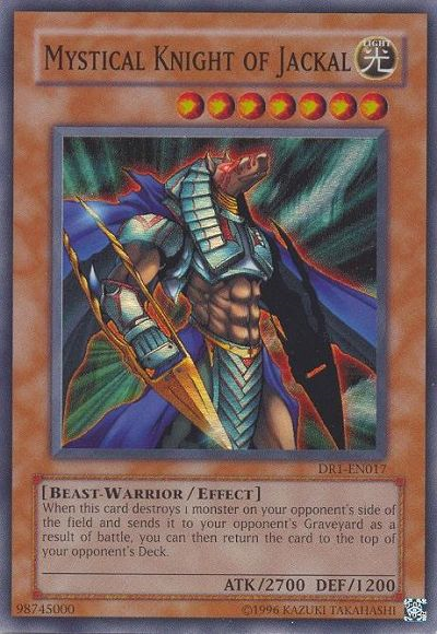 Mystical Knight of Jackal [DR1-EN017] Super Rare - Yu-Gi-Oh! - Card Brawlers | Quebec | Canada |