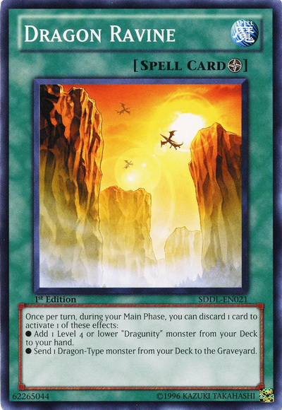 Dragon Ravine [SDDL-EN021] Common - Yu-Gi-Oh! - Card Brawlers | Quebec | Canada |