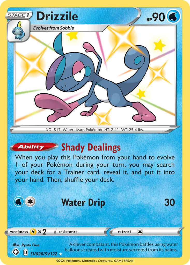 Drizzile (SV026/SV122) [Sword & Shield: Shining Fates] - Card Brawlers | Quebec | Canada | Yu-Gi-Oh!