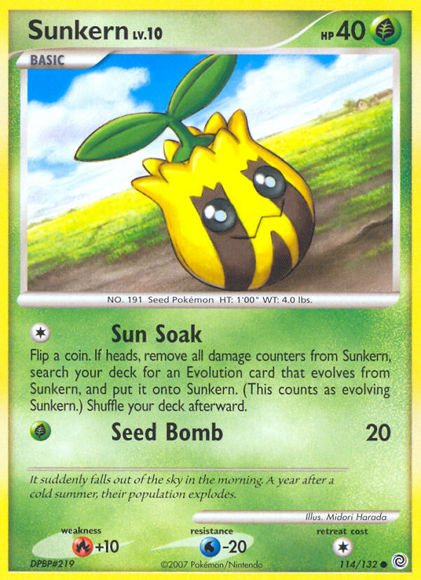 Sunkern (114/132) [Diamond & Pearl: Secret Wonders] - Card Brawlers | Quebec | Canada | Yu-Gi-Oh!