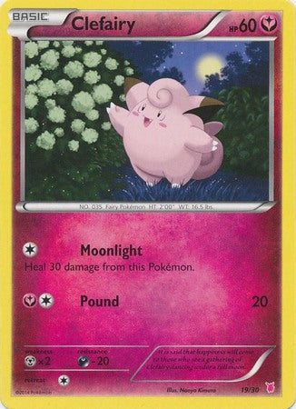 Clefairy (19/30) [XY: Trainer Kit 1 - Wigglytuff] - Card Brawlers | Quebec | Canada | Yu-Gi-Oh!