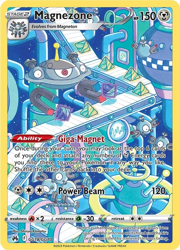 Magnezone (GG18/GG70) [Sword & Shield: Crown Zenith] - Card Brawlers | Quebec | Canada | Yu-Gi-Oh!