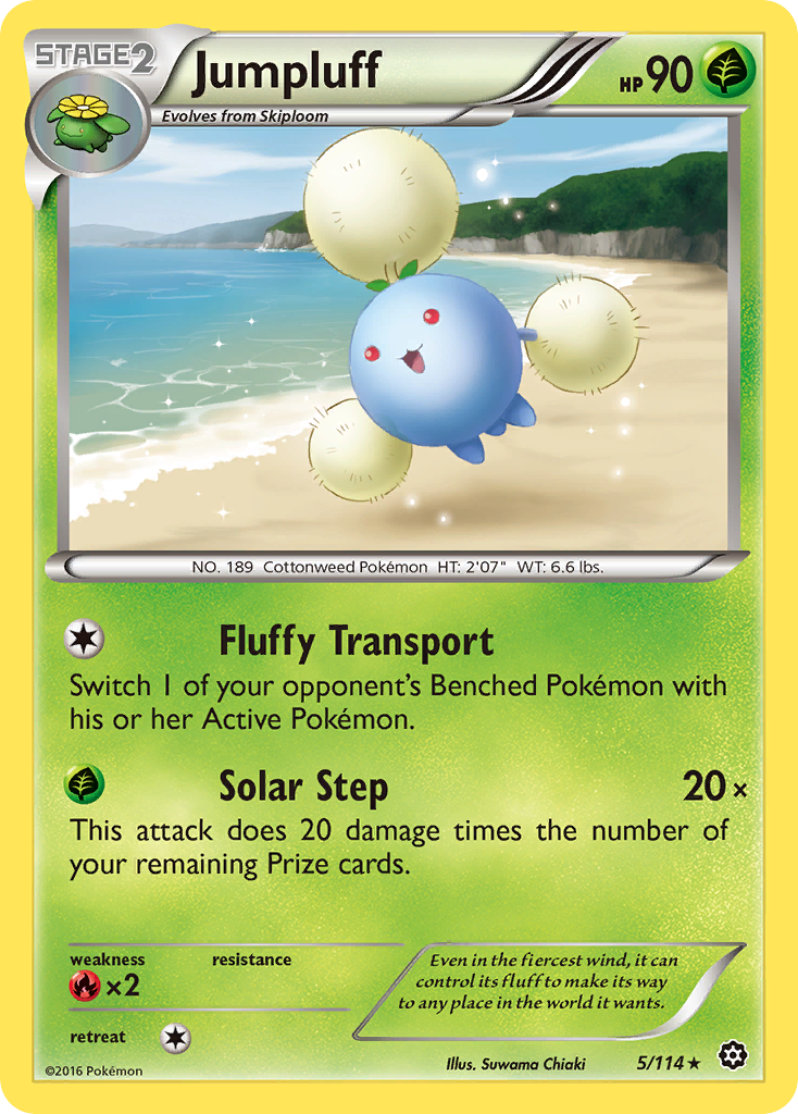 Jumpluff (5/114) [XY: Steam Siege] - Card Brawlers | Quebec | Canada | Yu-Gi-Oh!