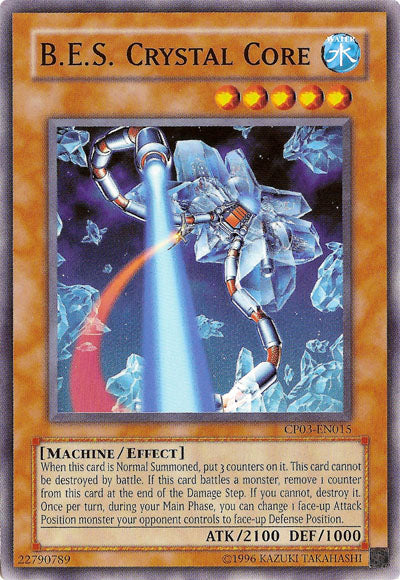 B.E.S. Crystal Core [CP03-EN015] Common - Yu-Gi-Oh! - Card Brawlers | Quebec | Canada |