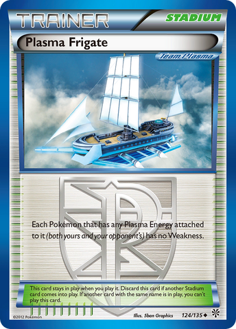 Plasma Frigate (124/135) [Black & White: Plasma Storm] - Card Brawlers | Quebec | Canada | Yu-Gi-Oh!