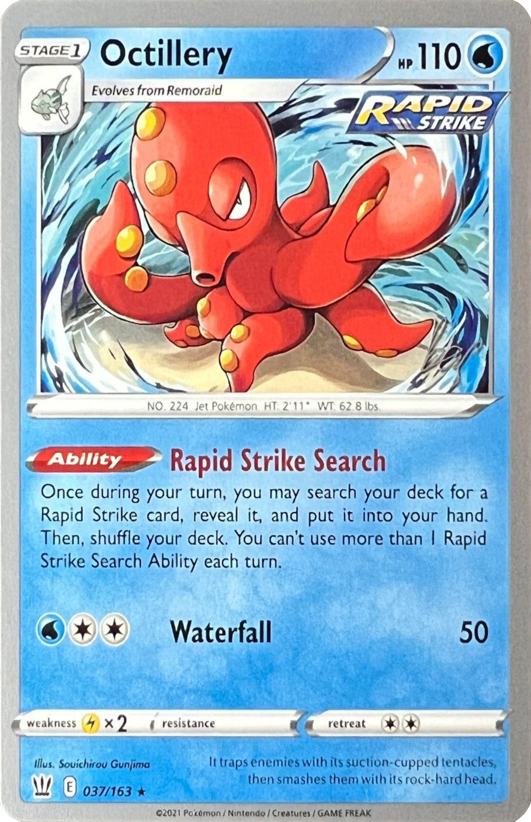 Octillery (037/163) (Cheryl Again - Sebastian Lashmet) [World Championships 2022] - Card Brawlers | Quebec | Canada | Yu-Gi-Oh!