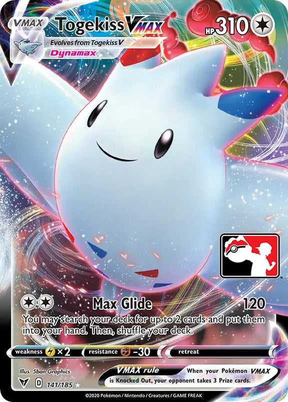 Togekiss VMAX (141/185) [Prize Pack Series One] - Card Brawlers | Quebec | Canada | Yu-Gi-Oh!