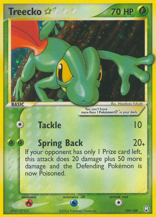 Treecko Star (109/109) [EX: Team Rocket Returns] - Card Brawlers | Quebec | Canada | Yu-Gi-Oh!