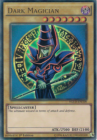 Dark Magician [YGLD-ENC09] Ultra Rare - Yu-Gi-Oh! - Card Brawlers | Quebec | Canada |