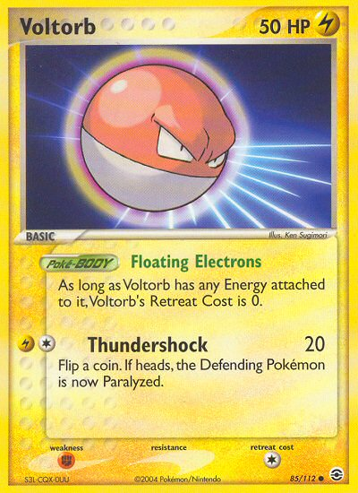 Voltorb (85/112) [EX: FireRed & LeafGreen] - Card Brawlers | Quebec | Canada | Yu-Gi-Oh!