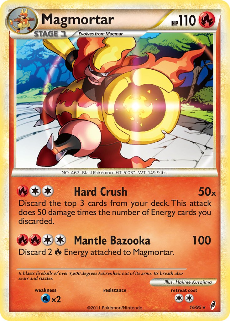 Magmortar (16/95) (Theme Deck Exclusive) [HeartGold & SoulSilver: Call of Legends] - Card Brawlers | Quebec | Canada | Yu-Gi-Oh!