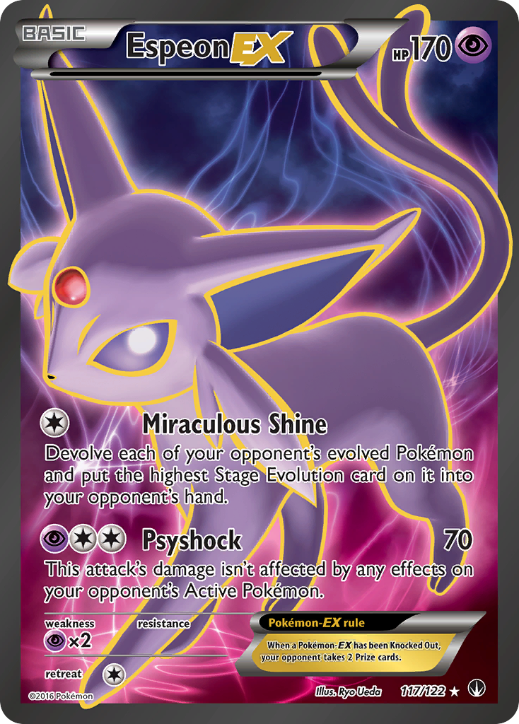 Espeon EX (117/122) [XY: BREAKpoint] - Card Brawlers | Quebec | Canada | Yu-Gi-Oh!