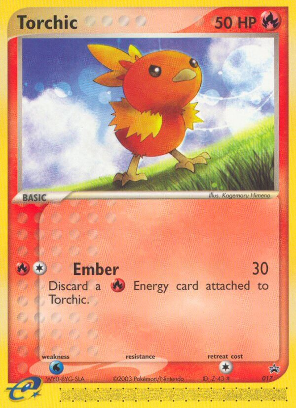 Torchic (017) [Nintendo: Black Star Promos] - Card Brawlers | Quebec | Canada | Yu-Gi-Oh!