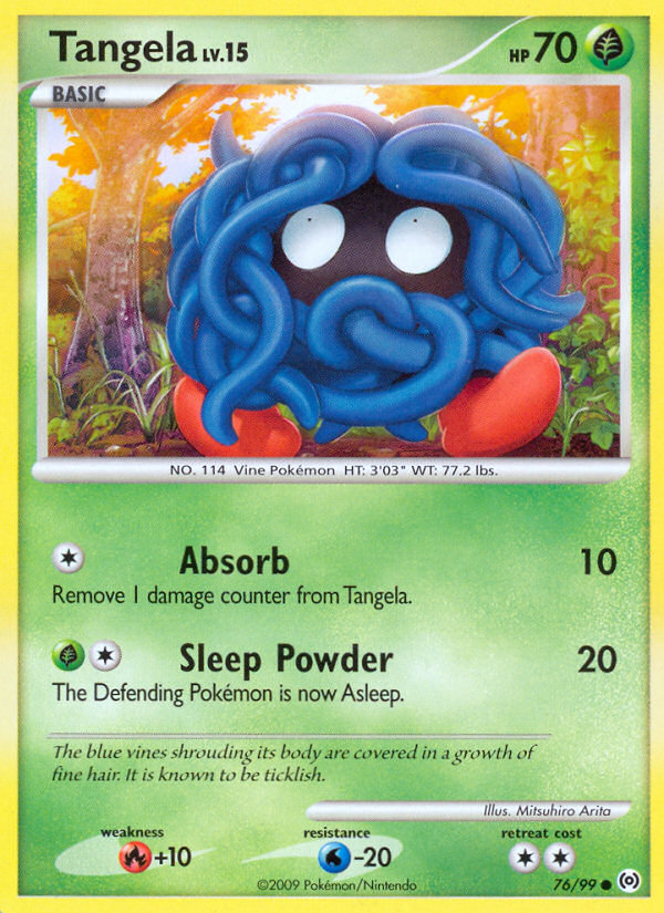 Tangela (76/99) [Platinum: Arceus] - Card Brawlers | Quebec | Canada | Yu-Gi-Oh!