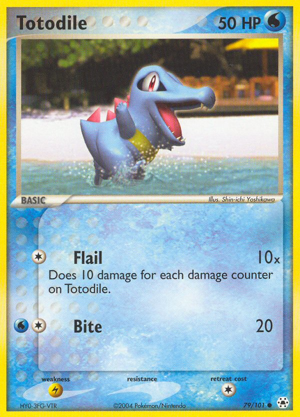 Totodile (79/101) [EX: Hidden Legends] - Card Brawlers | Quebec | Canada | Yu-Gi-Oh!