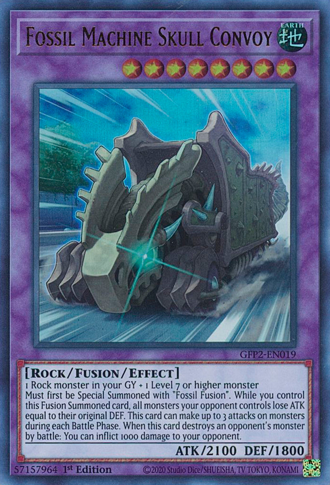 Fossil Machine Skull Convoy [GFP2-EN019] Ultra Rare - Card Brawlers | Quebec | Canada | Yu-Gi-Oh!