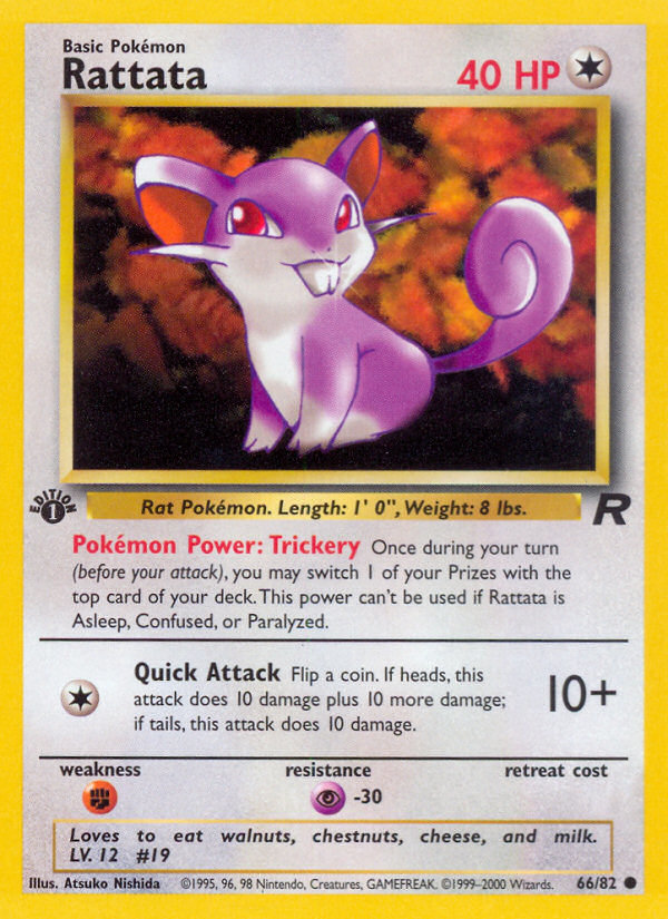 Rattata (66/82) [Team Rocket 1st Edition] - Card Brawlers | Quebec | Canada | Yu-Gi-Oh!