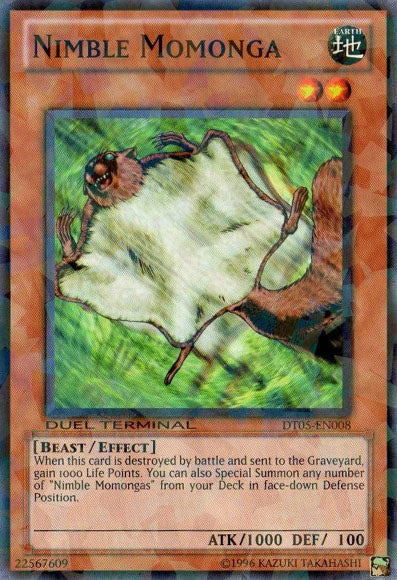 Nimble Momonga [DT05-EN008] Common - Yu-Gi-Oh! - Card Brawlers | Quebec | Canada |