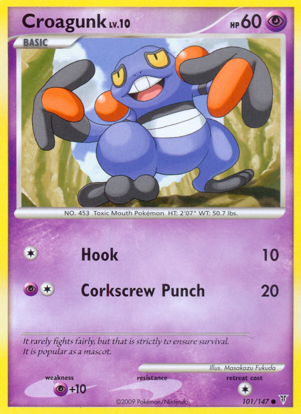 Croagunk (101/147) [Platinum: Supreme Victors] - Card Brawlers | Quebec | Canada | Yu-Gi-Oh!