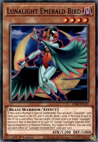 Lunalight Emerald Bird [LDS2-EN127] Common - Card Brawlers | Quebec | Canada | Yu-Gi-Oh!