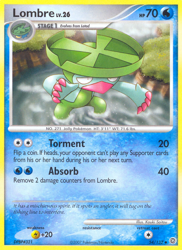 Lombre (54/132) [Diamond & Pearl: Secret Wonders] - Card Brawlers | Quebec | Canada | Yu-Gi-Oh!