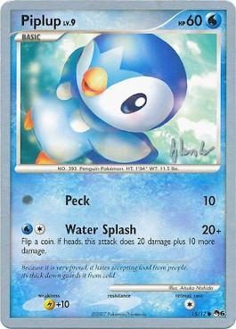 Piplup LV.9 (15/17) (Empotech - Dylan Lefavour) [World Championships 2008] - Card Brawlers | Quebec | Canada | Yu-Gi-Oh!