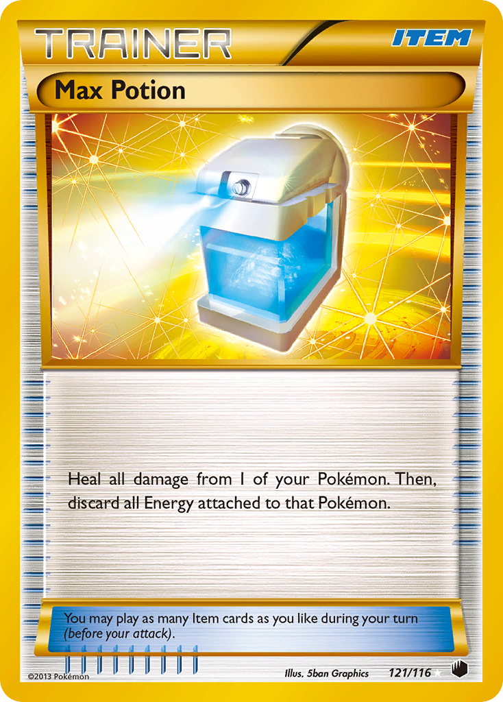 Max Potion (121/116) [Black & White: Plasma Freeze] - Card Brawlers | Quebec | Canada | Yu-Gi-Oh!