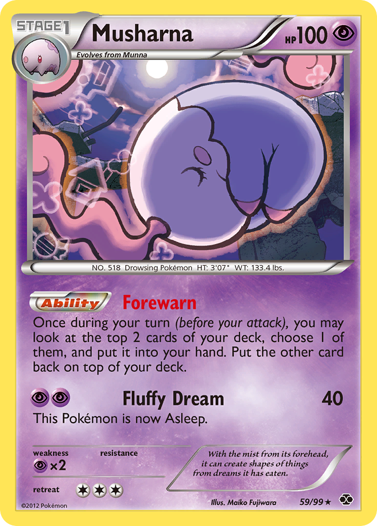 Musharna (59/99) [Black & White: Next Destinies] - Card Brawlers | Quebec | Canada | Yu-Gi-Oh!