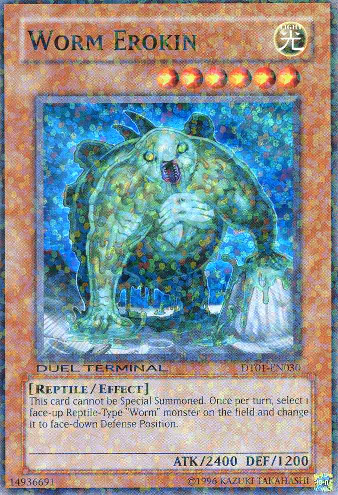 Worm Erokin [DT01-EN030] Super Rare - Yu-Gi-Oh! - Card Brawlers | Quebec | Canada |