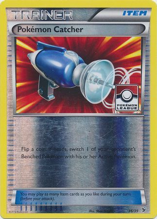 Pokemon Catcher (36/39) (League Promo) [XY: Kalos Starter Set] - Card Brawlers | Quebec | Canada | Yu-Gi-Oh!