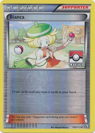 Bianca (109/113) (League Promo) [Black & White: Legendary Treasures] - Card Brawlers | Quebec | Canada | Yu-Gi-Oh!