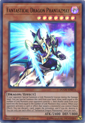 Fantastical Dragon Phantazmay [DUOV-EN074] Ultra Rare - Card Brawlers | Quebec | Canada | Yu-Gi-Oh!