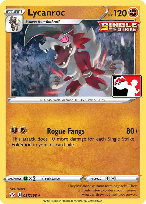Lycanroc (087/198) [Prize Pack Series One] - Card Brawlers | Quebec | Canada | Yu-Gi-Oh!