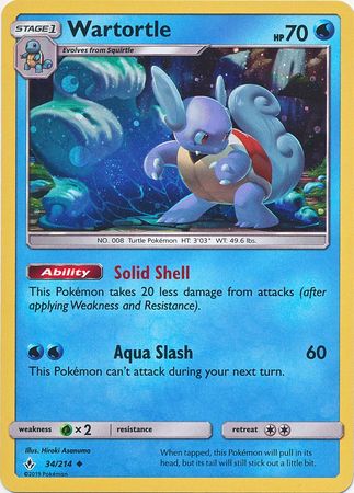 Wartortle (34/214) (Premium Collection Promo) [Sun & Moon: Unbroken Bonds] - Card Brawlers | Quebec | Canada | Yu-Gi-Oh!