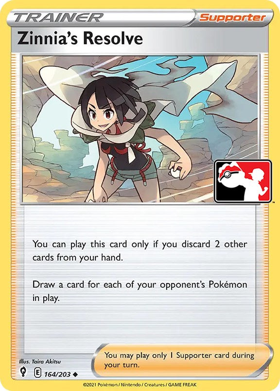 Zinnia's Resolve (164/203) [Prize Pack Series One] - Card Brawlers | Quebec | Canada | Yu-Gi-Oh!