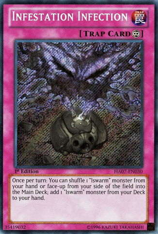 Infestation Infection [HA07-EN030] Secret Rare - Card Brawlers | Quebec | Canada | Yu-Gi-Oh!