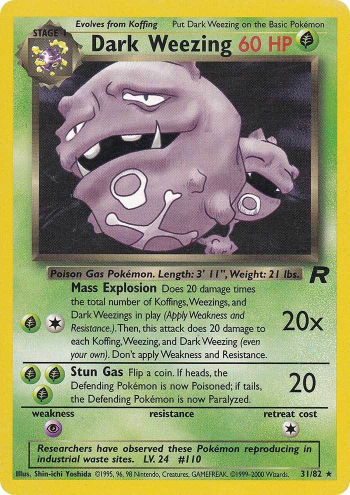 Dark Weezing (31/82) [Team Rocket Unlimited] - Card Brawlers | Quebec | Canada | Yu-Gi-Oh!