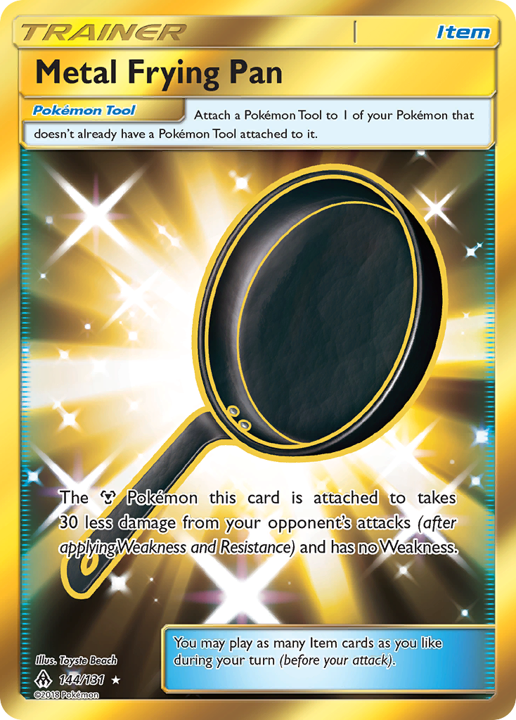 Metal Frying Pan (144/131) [Sun & Moon: Forbidden Light] - Card Brawlers | Quebec | Canada | Yu-Gi-Oh!