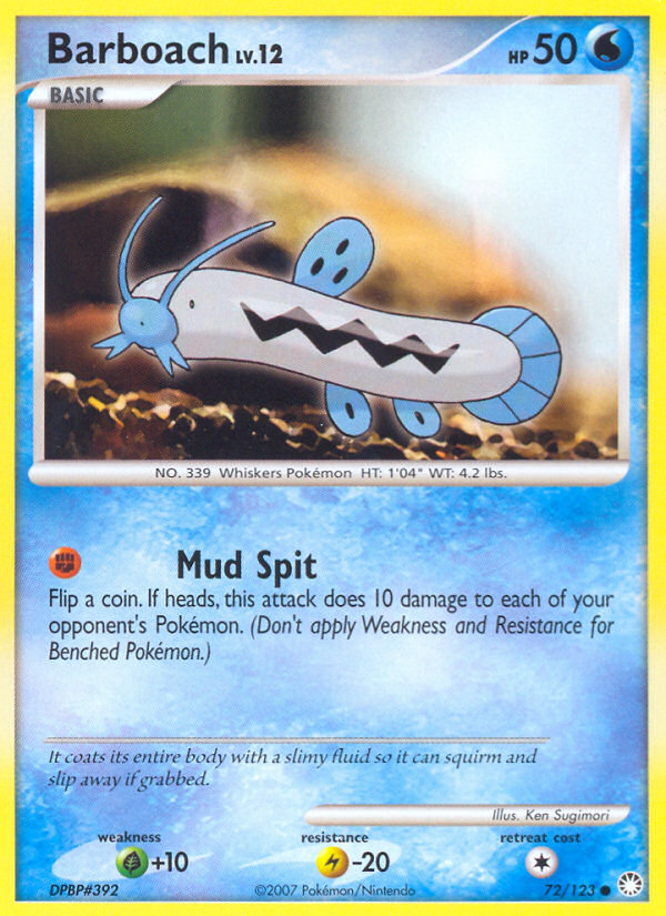 Barboach (72/123) [Diamond & Pearl: Mysterious Treasures] - Card Brawlers | Quebec | Canada | Yu-Gi-Oh!