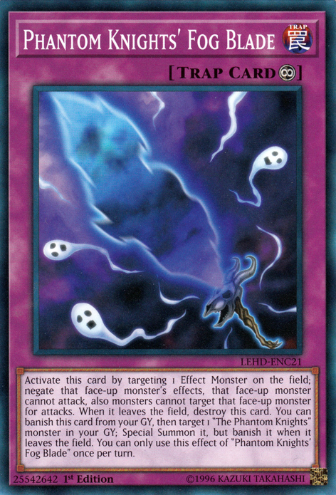 Phantom Knights' Fog Blade [LEHD-ENC21] Common - Card Brawlers | Quebec | Canada | Yu-Gi-Oh!