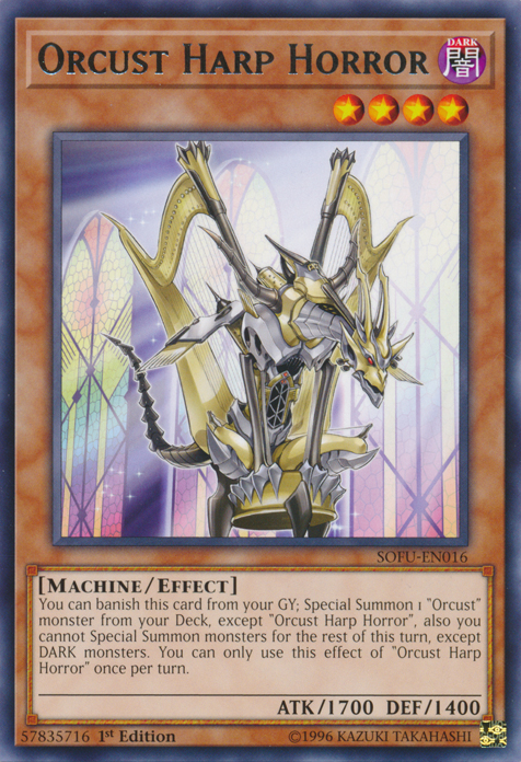 Orcust Harp Horror [SOFU-EN016] Rare - Yu-Gi-Oh! - Card Brawlers | Quebec | Canada |