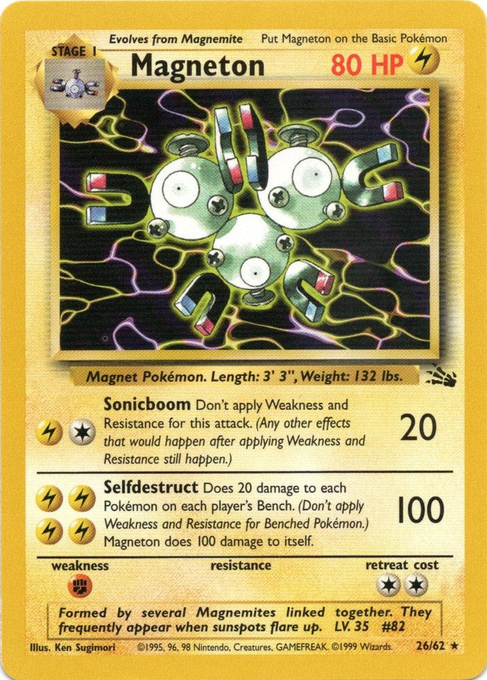 Magneton (26/62) [Fossil Unlimited] - Card Brawlers | Quebec | Canada | Yu-Gi-Oh!